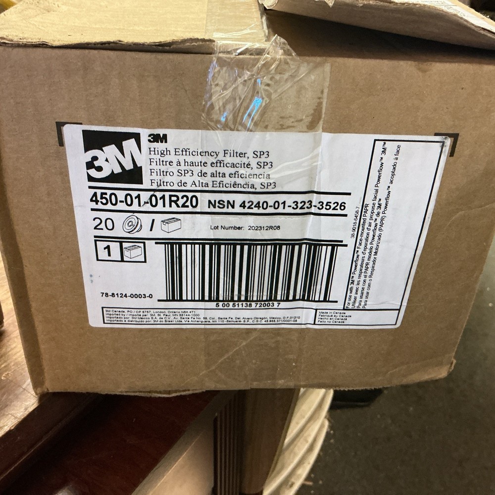 3M Powerflow High Efficiency SP3 Particulate Filter System 450-01-01R20 (new)