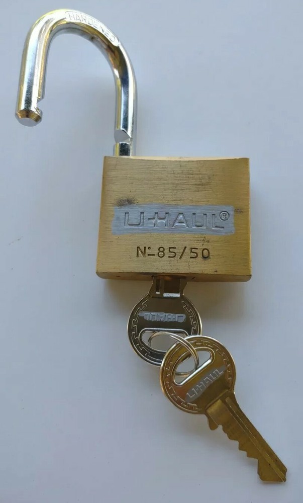 Master U-Haul Brinks Paddle Lock Assorted Lot