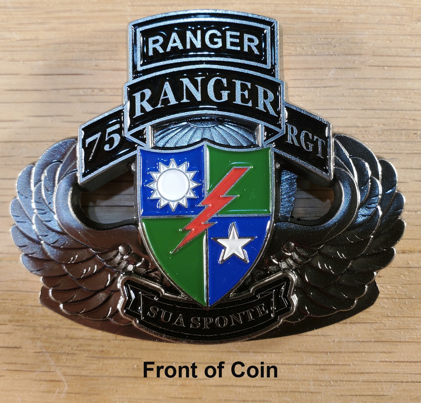 75th Ranger Regiment US Army Commemorative Challenge Coin 2" 147
