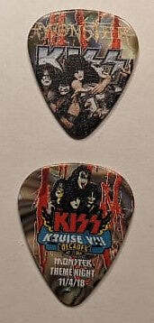 KISS Kruise VIII Theme Night Monster Guitar Pick
