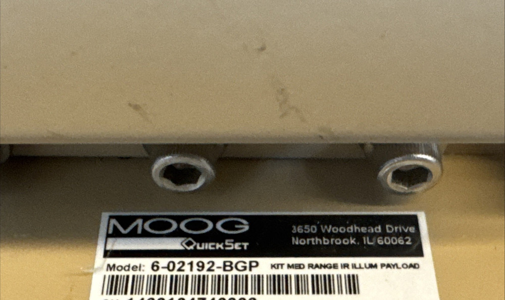 MOOG 6-02192-BGP KIT – Medium-Range IR Illumination Payload