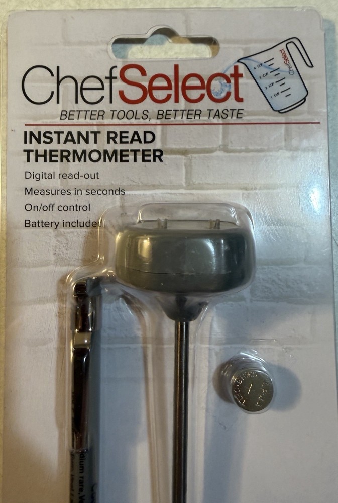 Chef Select Instant Read Thermometer NEW