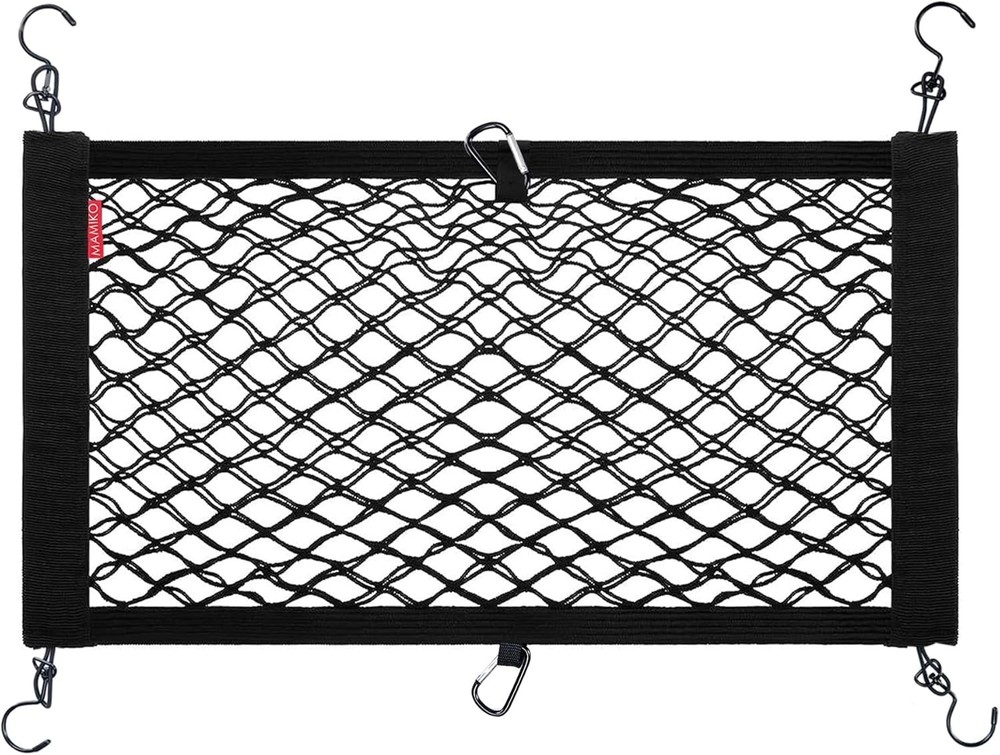 Durable Nylon Cargo Net for Folding Utility Carts - Easy Installation Included