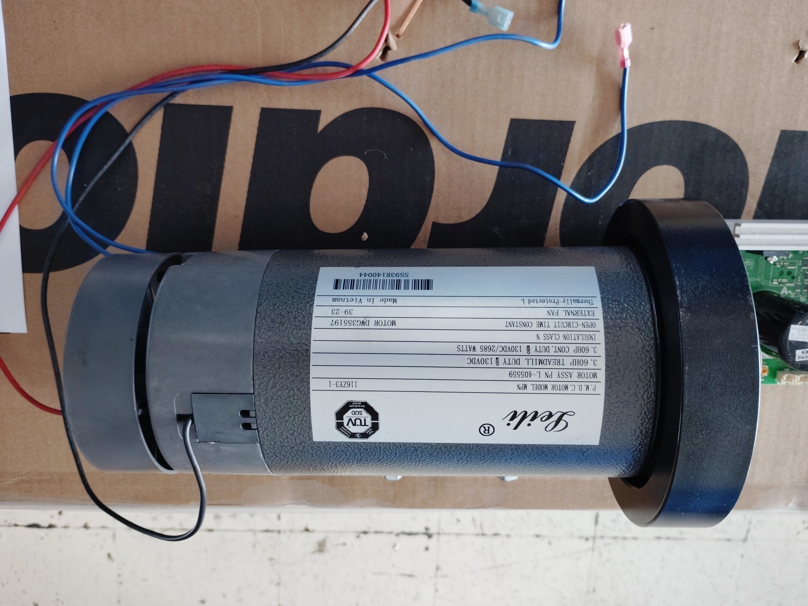 Treadmill Motor 3.6 hp And Control Board