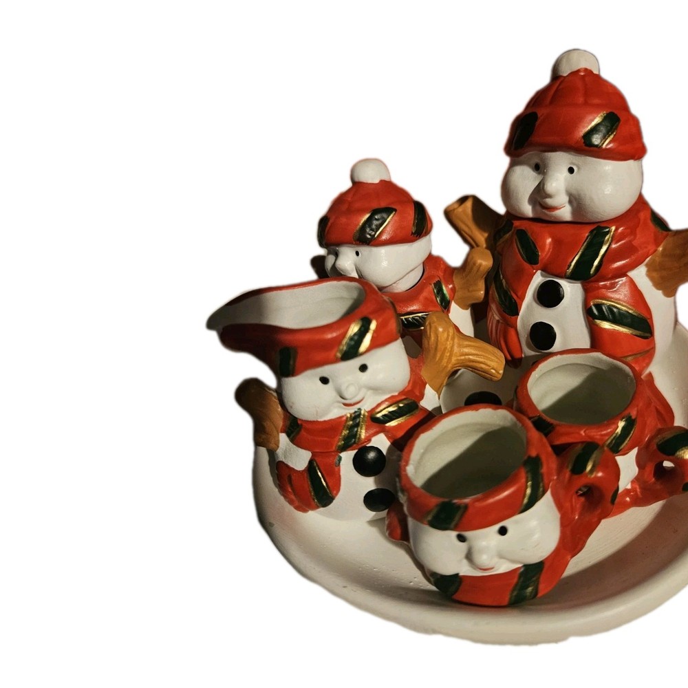 Snowmen Tea Set