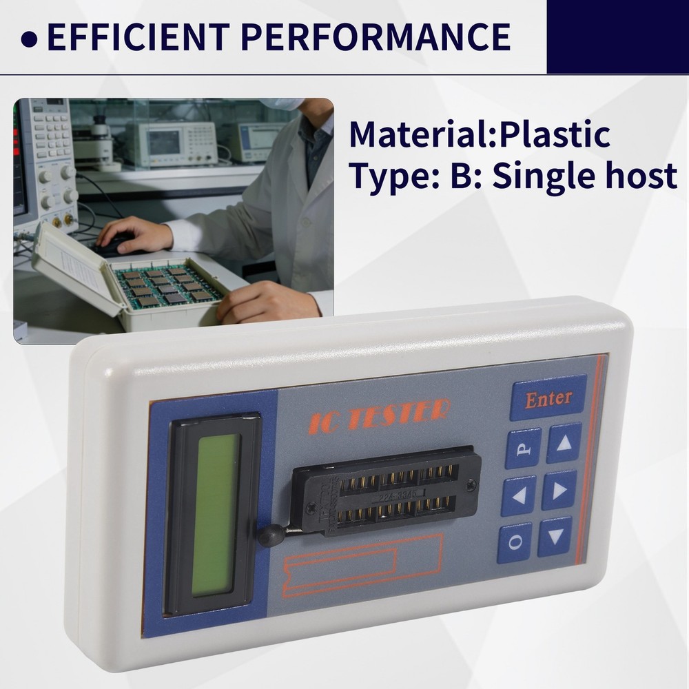 Integrated Circuit Tester, IC Transistor Capacitor Tester, Diode Checker6090