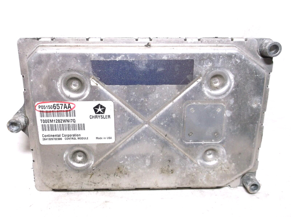 2012..12  DODGE CARAVAN/AVENGER / 3.6L  /ENGINE COMPUTER.ECU/P05150657AA