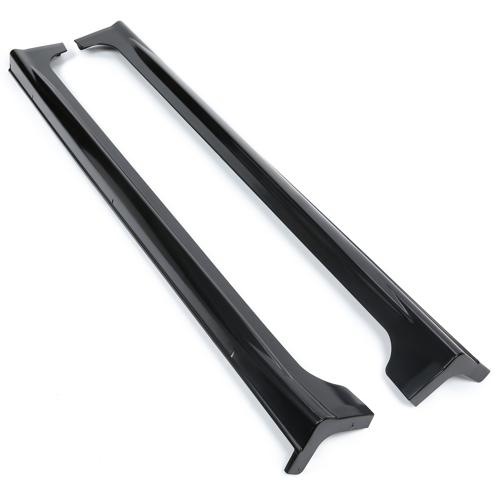 Fits Honda Civic 9th 4Dr 12-15 Mugen RR Style 2PCS Side Skirts Rocker Panels ABS