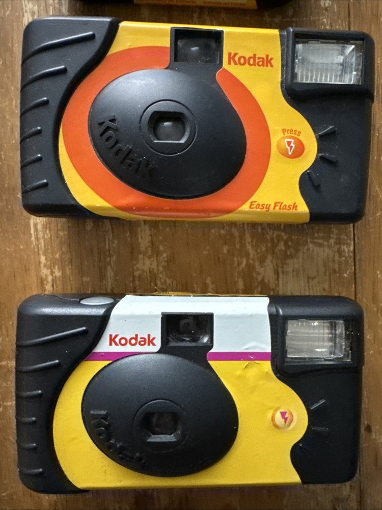 Lot Of 6 Empty Single Use Cameras - USED UP