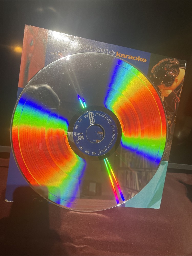 張國榮告別演唱會卡拉OK 大碟LD