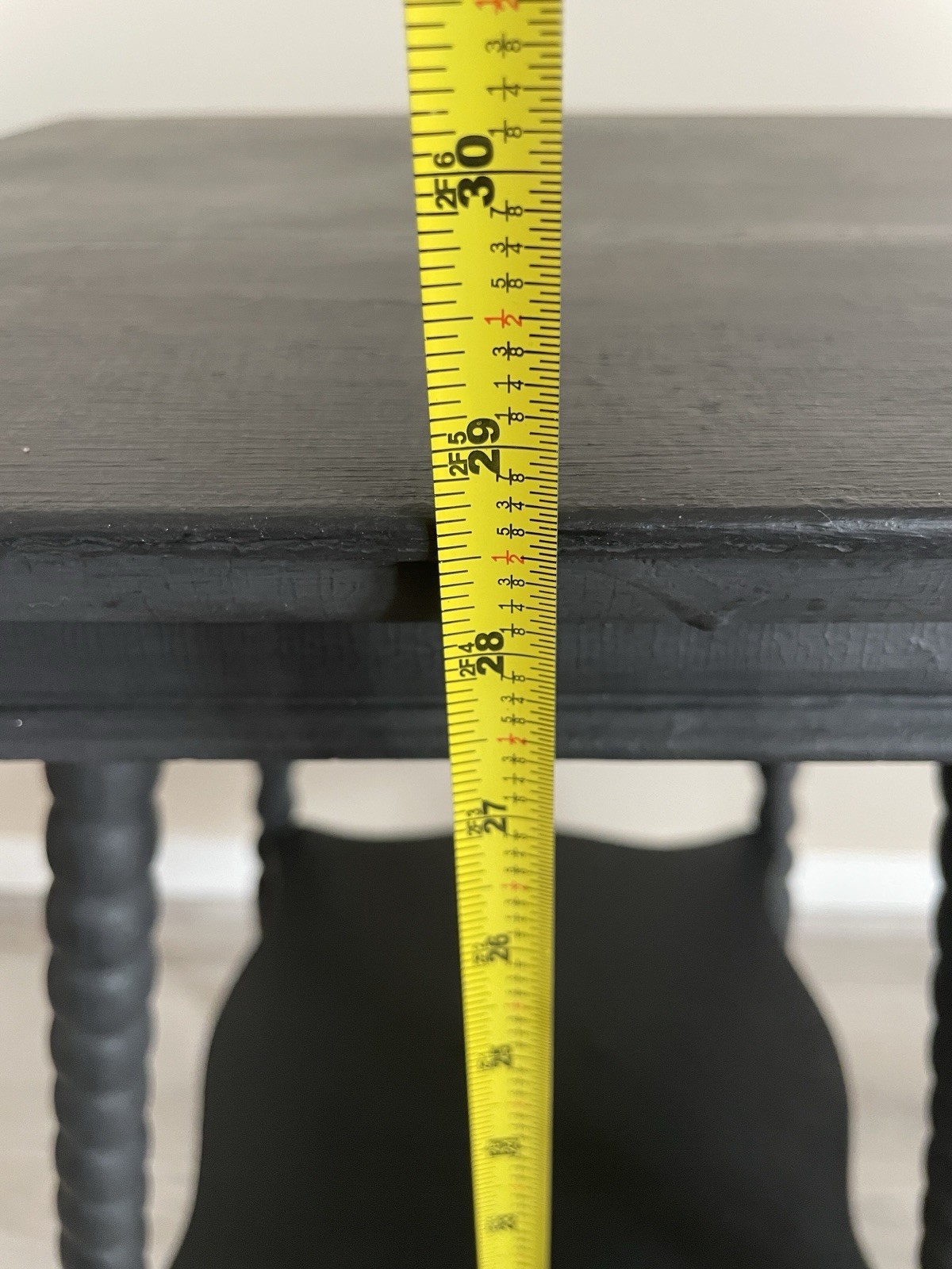 Antique Vintage Victorian Parlor Wooden Glass Ball And Claw Feet Side End Table