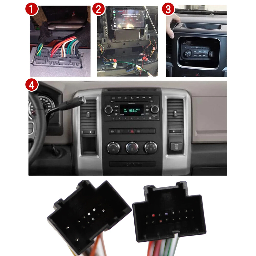 For Chevrolet|Malibu 08-12 Aftermarket Car Stereo Radio Wiring Harness Adapter