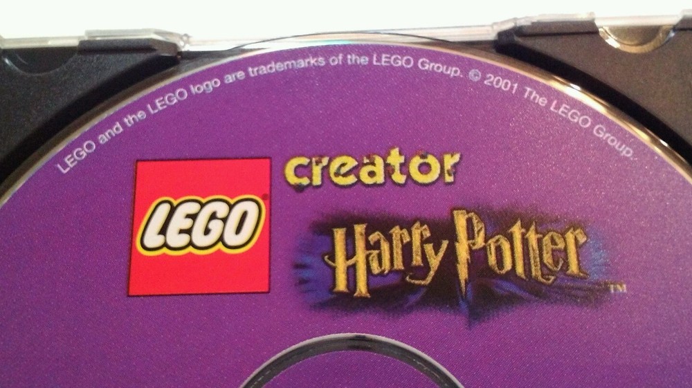Lego Creator Harry Potter CD-ROM for PC 2001 RARE VHTF Retro Tech