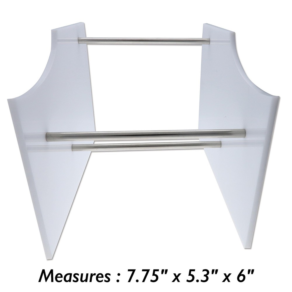 The Beadsmith Tool and Spool Rack – Basic Elements – Assembled Stand is 7.75”...