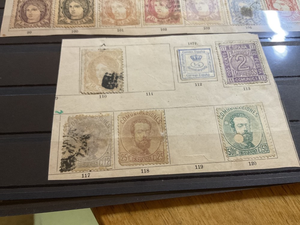 Spain mounted mint or used stamps B1852