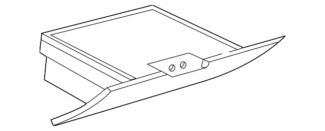 Genuine GM Compartment Box 25716163