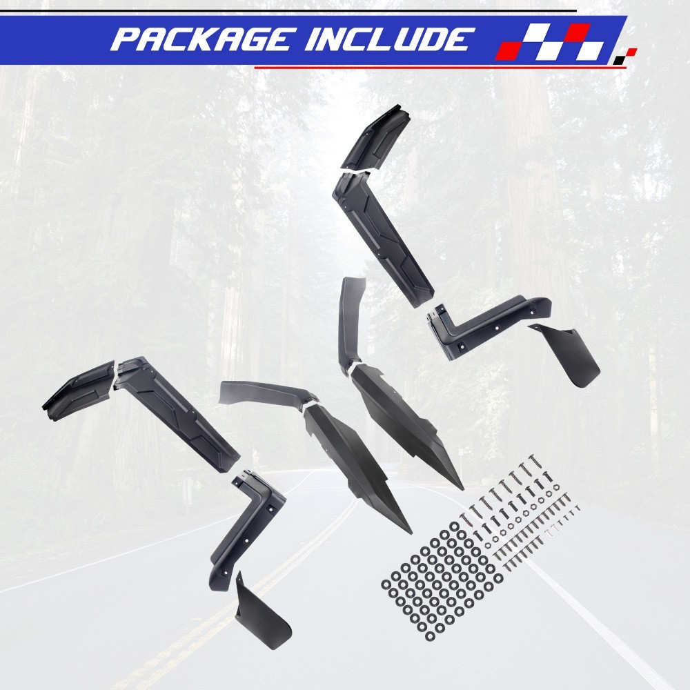 Front&Rear Fender Flares Compatible with Polaris RZR PRO XP 2025+,for 2890407