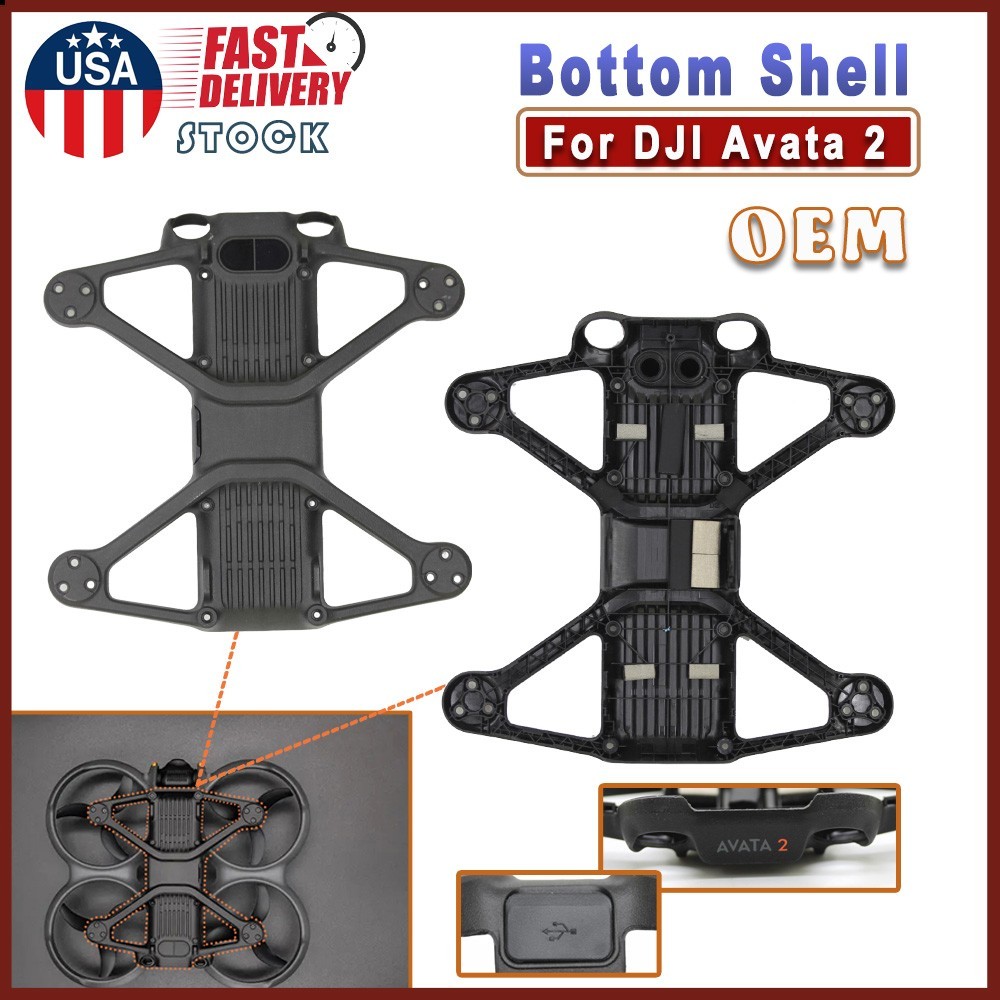 OEM Drone Bottom Frame Cover Shell With Lens Replacement For DJI Avata 2 UVA