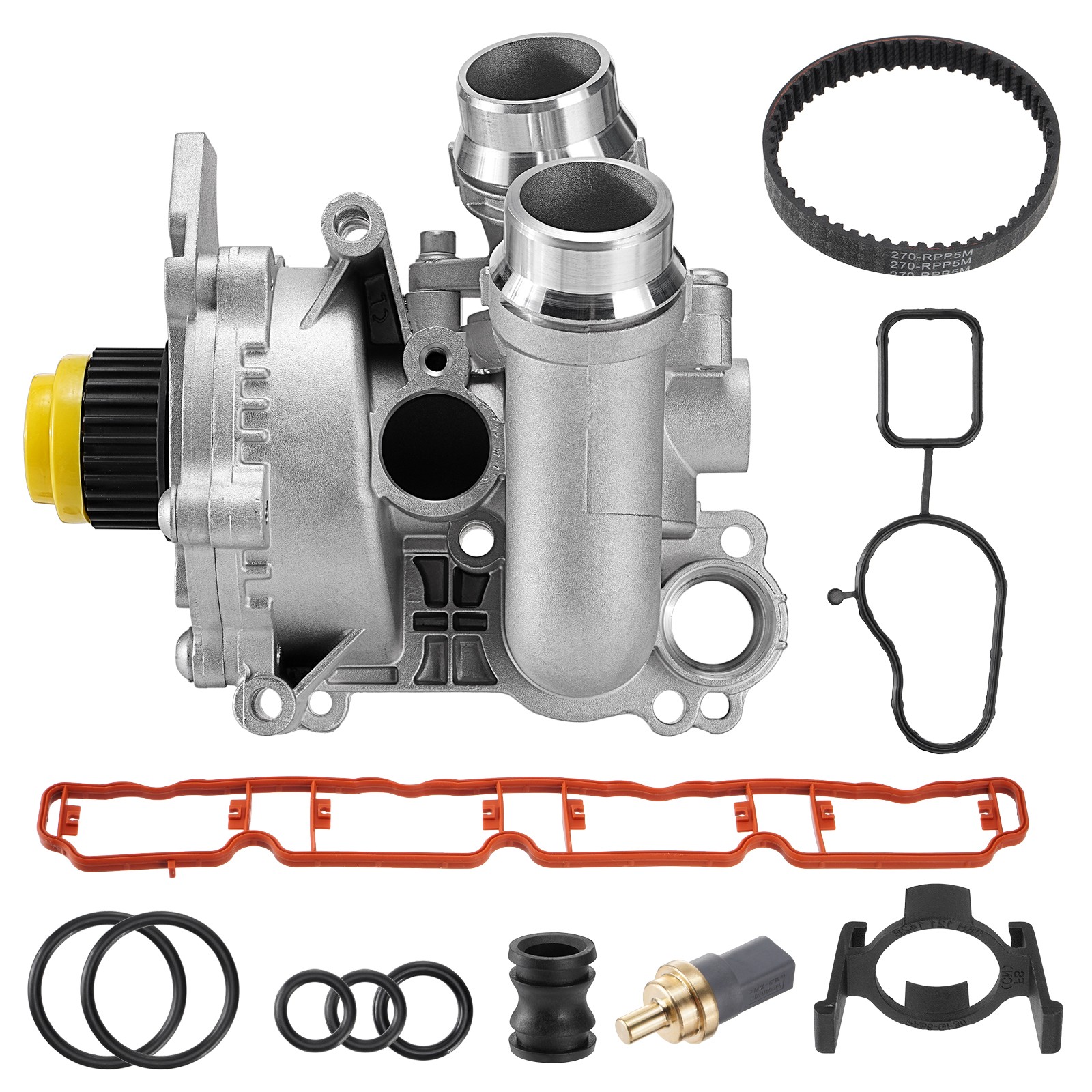 Water Pump Thermostat Assy For Audi A3 A4 A5 A6 Q3 Q5 TT 2.0TFSI 06H121026