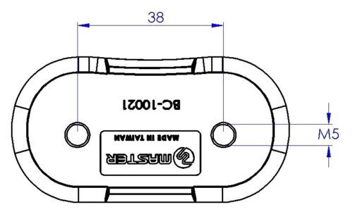 Medium Riser for medium cam cleat - Master BC-10021
