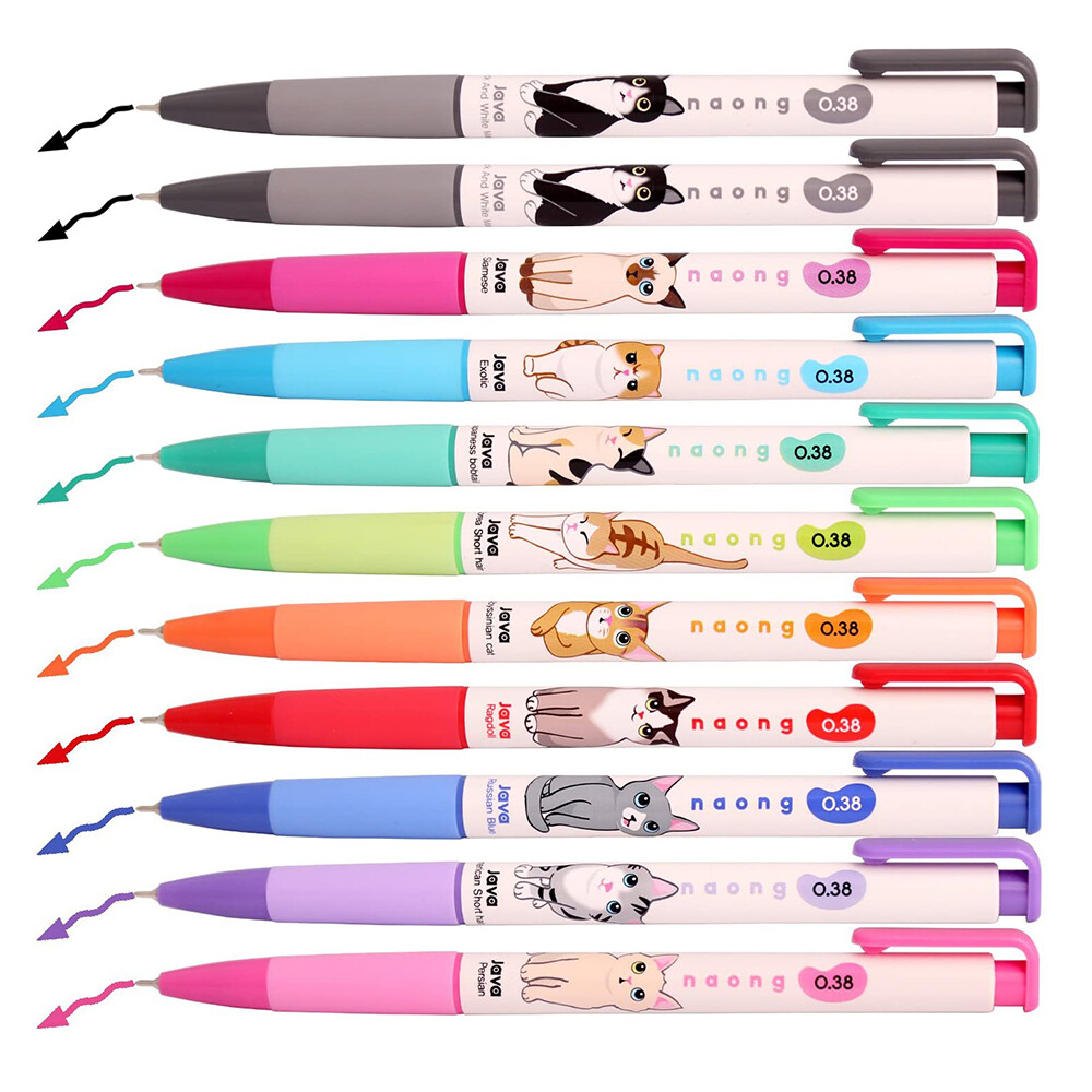 Naong 11-Set Ballpoint Pens / Multicolor