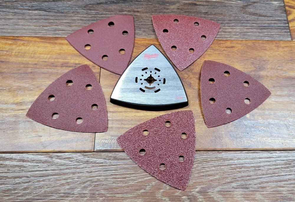 Milwaukee M18 Multi Tool Triangle Sander Accessories