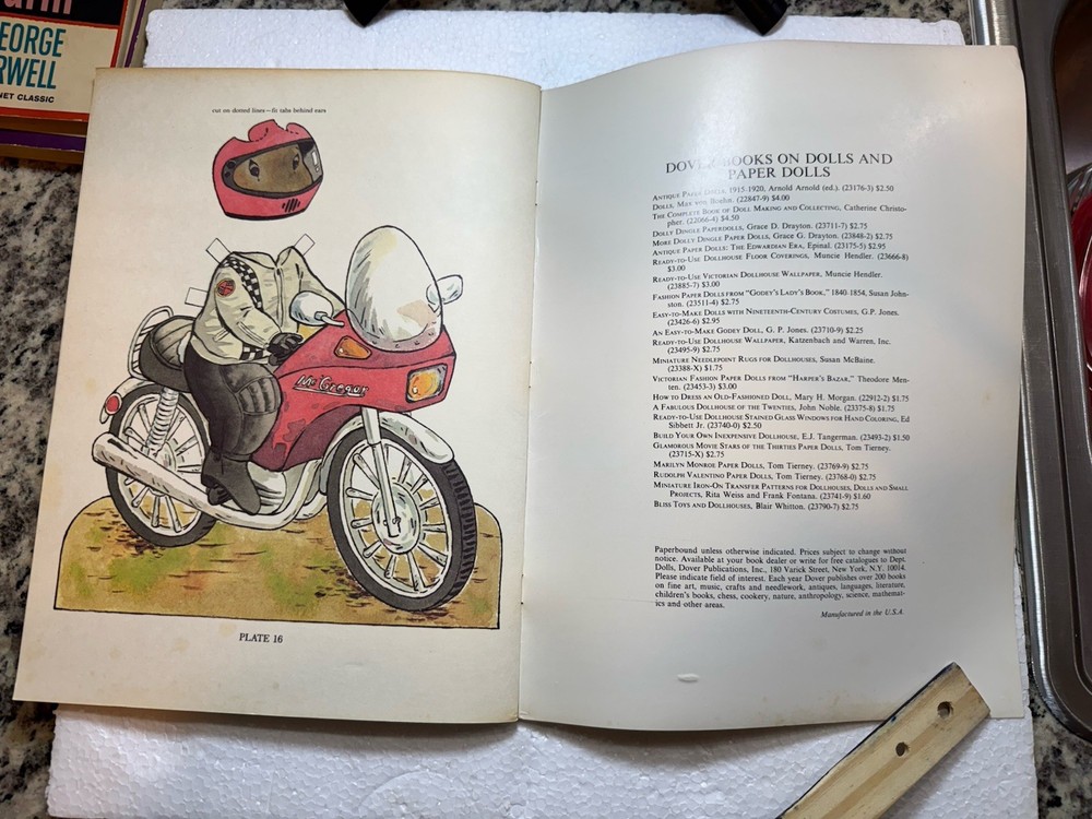 1982 Peter Rabbit Paper Dolls Book