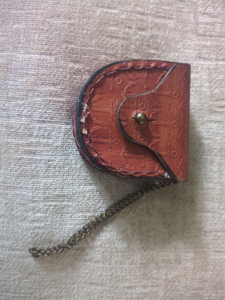 To My Son Compass Personalized Brass W/Pouch