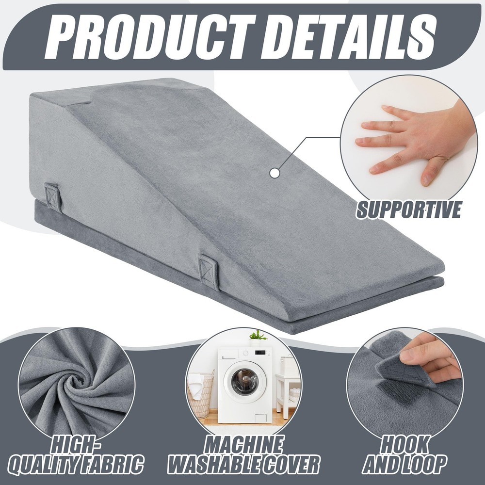 Leg Elevation Pillows for After Surgery, Adjustable Height Knee Surgery Recov...