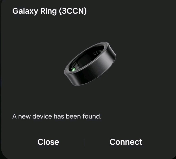 Samsung Galaxy Ring Size 11 (Black)