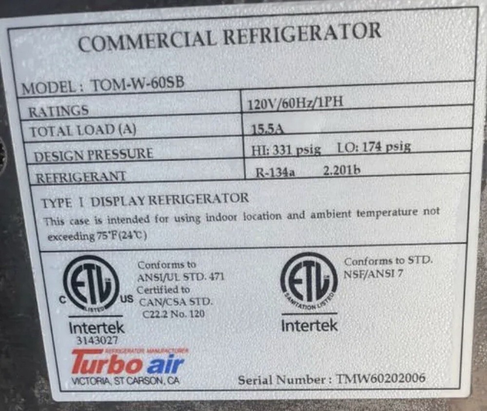 Turbo Horizontal Open Air Cooler