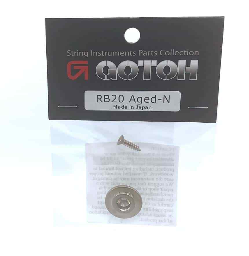 Gotoh RB20 Aged Nickel Relic Series Bass String Tree