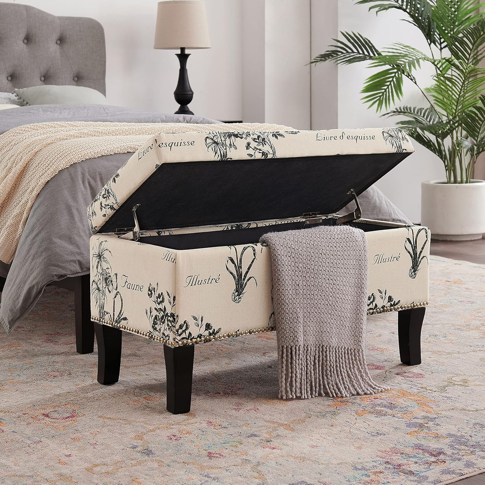 Stephanie Ottoman, Botanical Linen