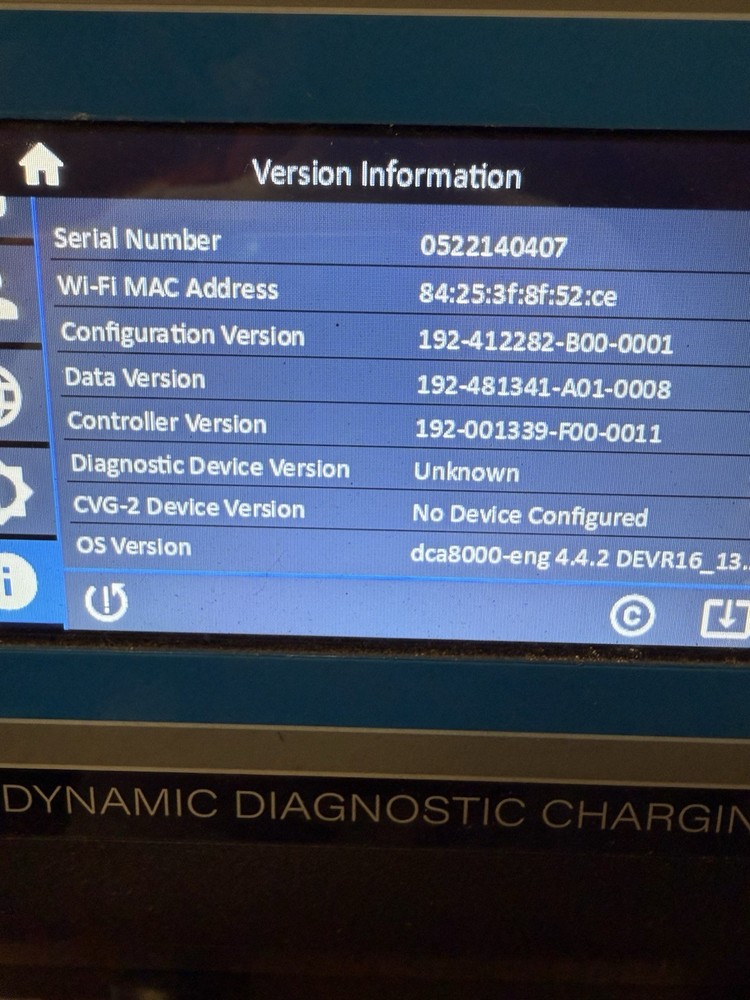 Midtronics DCA-8000 Dynamic Diagnostic Charging System Not Fully TESTED