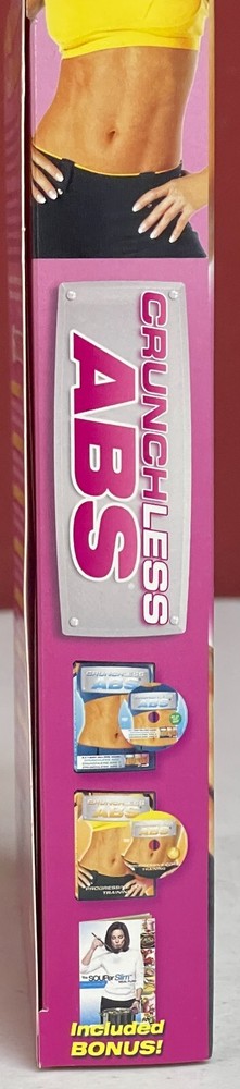 Crunchless Abs 10-minute Workouts on 2 DVD Set 6 Workouts