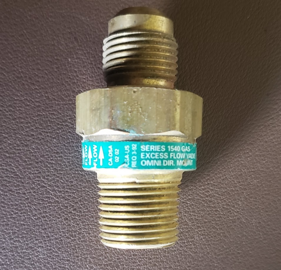 WATTS REGULATOR 9D-M2-3/4 Backflow Preventer (TA4MS) & Excess Flow Valve