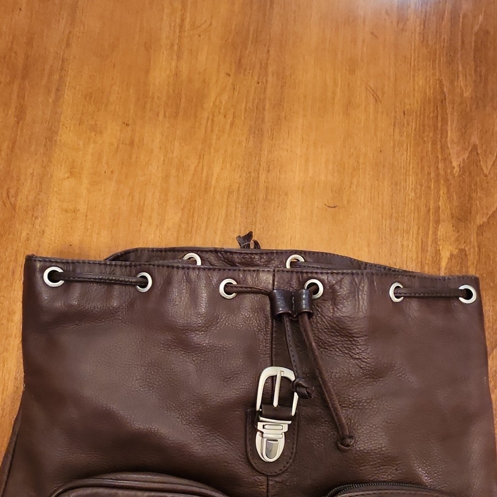 Canyon Outback Leather Goods Brown Backpack