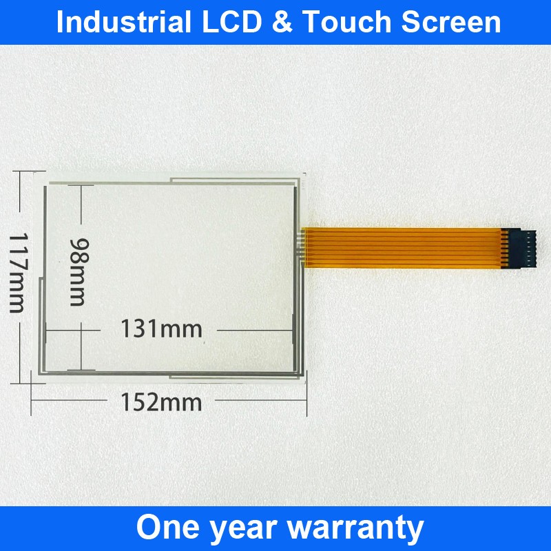 Touch Screen Panel Glass Digitizer For PanelView Plus 700 2711P-RDT7C Touch