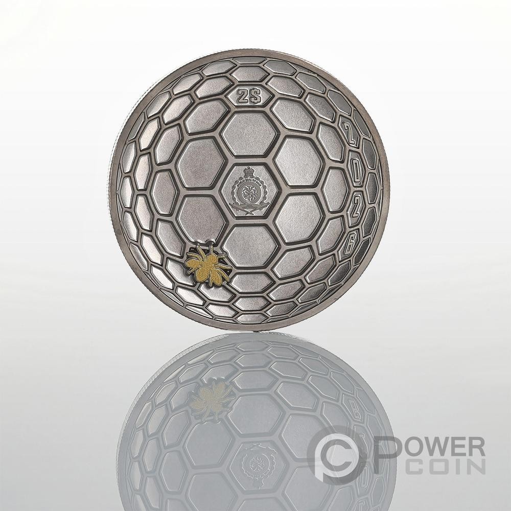 BEE Bionic Genesis 2 Oz Silver Coin 2$ Niue 2026