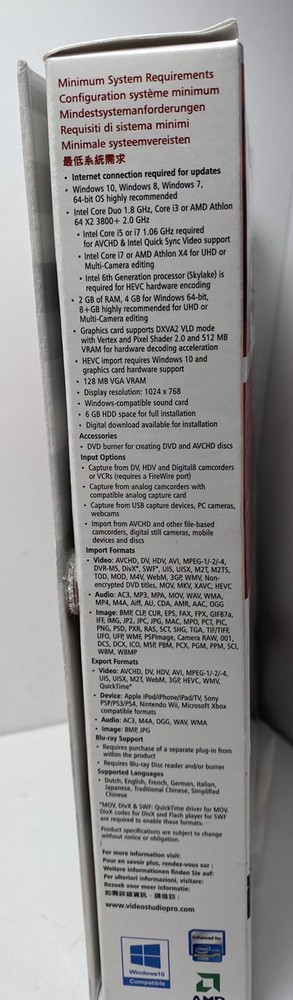 Corel VideoStudio Pro X9 For Windows Old Version (DVD)New