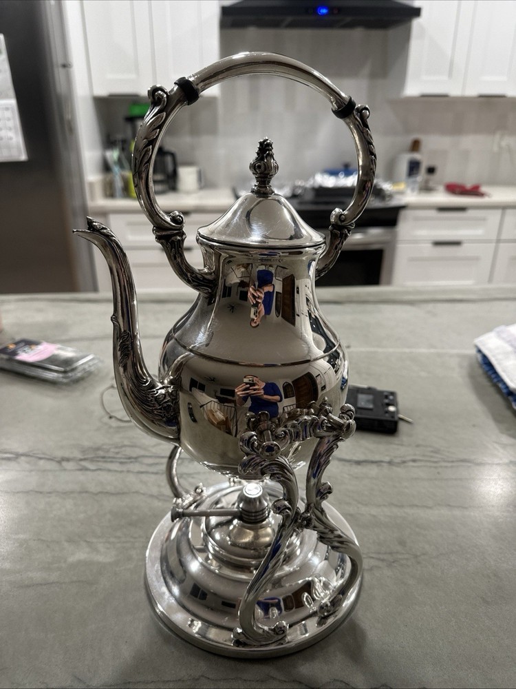 F.B. Rogers Silver Co Silverplate Victorian Tea Coffee Set