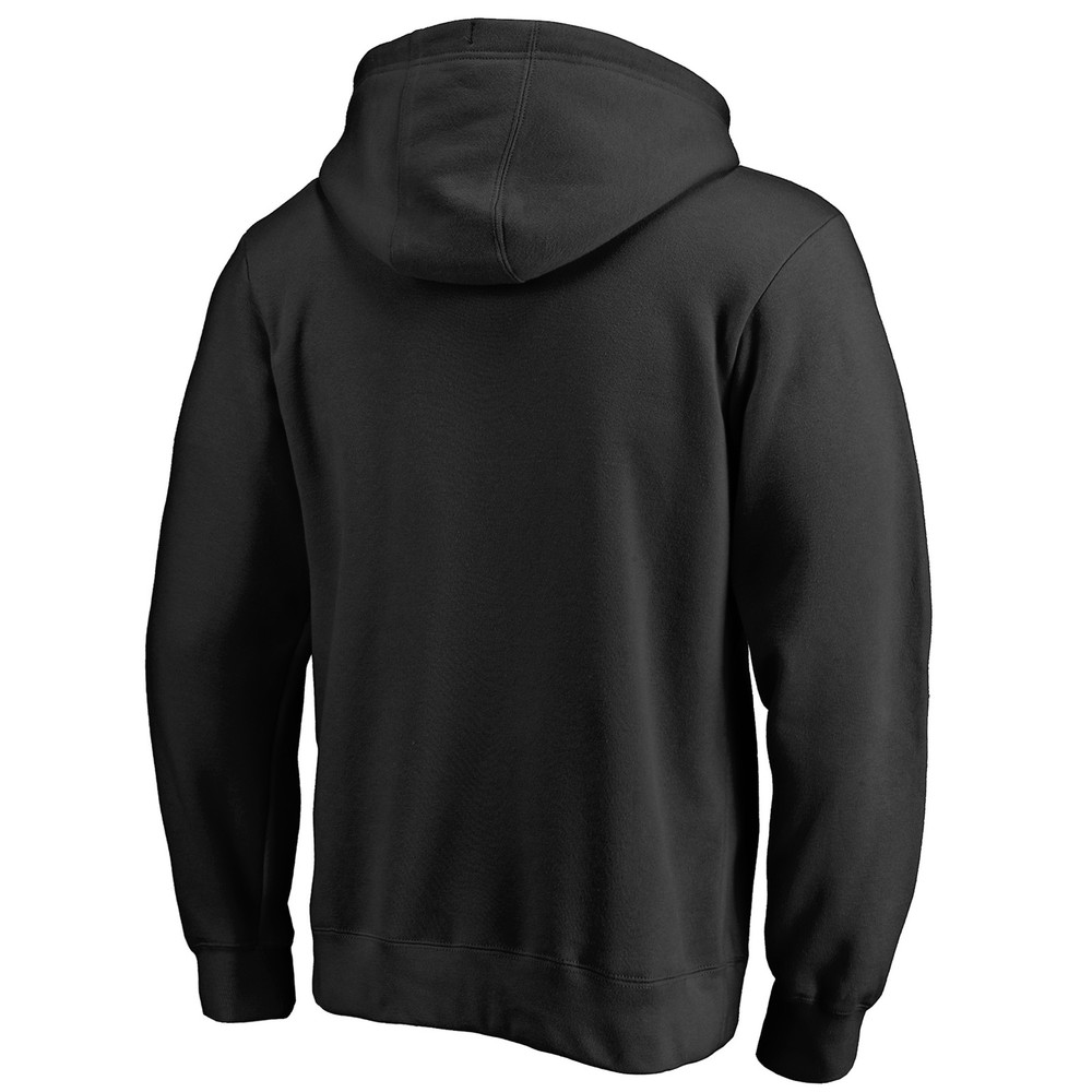 Men's Black Colorado Avalanche Core Smoke Pullover Hoodie