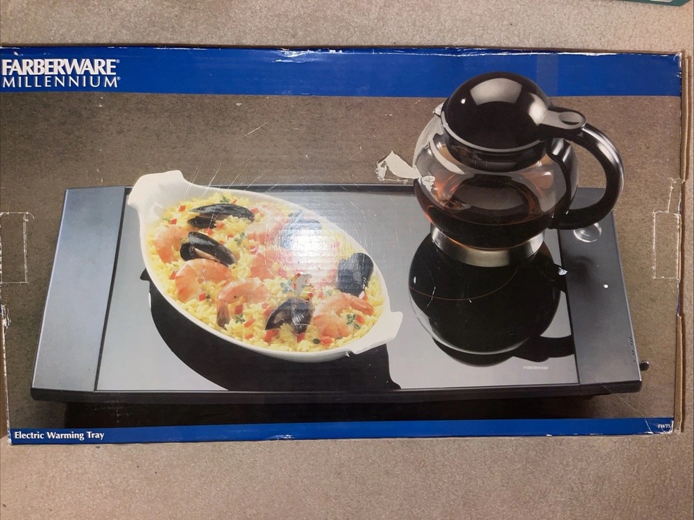 Faberware Millennium Electric Warming Tray Black