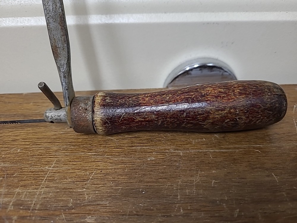 Antique Wood Handle Coping Saw