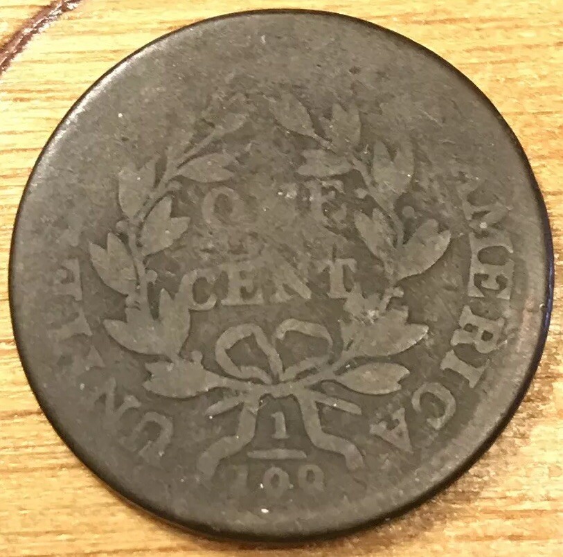 1802 Draped Bust Large Cent - 1c Early American Copper