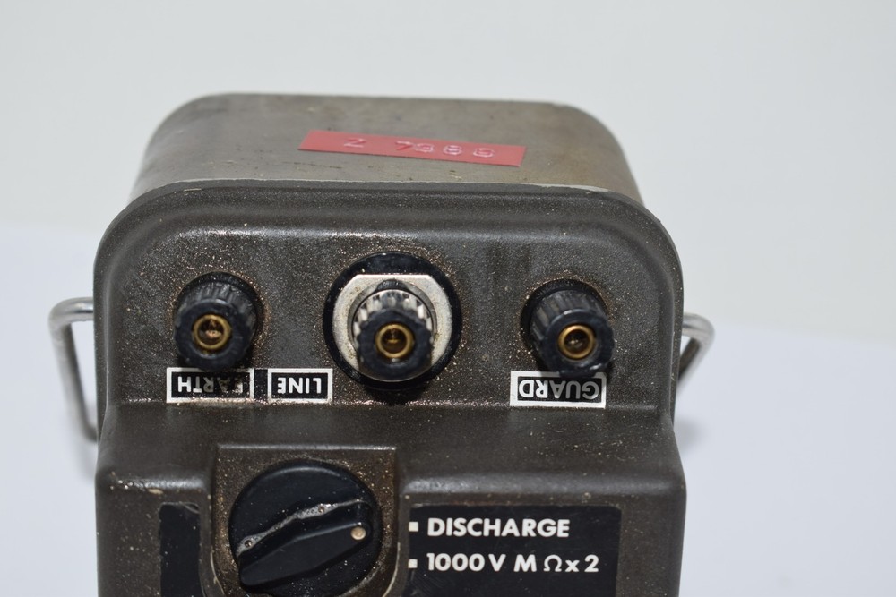 BIDDLE Megger 21158 MEGOHMMETER 0-20k