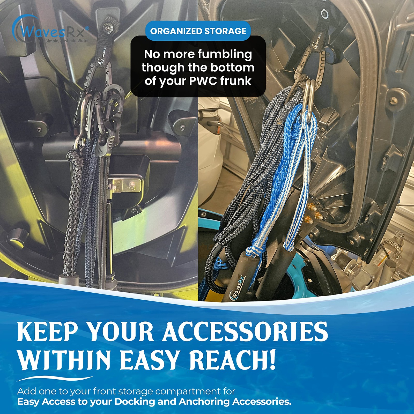 Soft Loops Jet Ski Cleats 7-Pack Docking Anchor Points