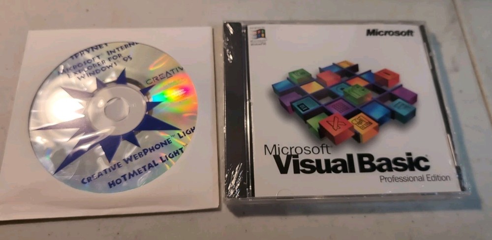 NEW* Microsoft Visual Basic 4.0 Enterprise Full Edition for Windows 3.1 95 NT
