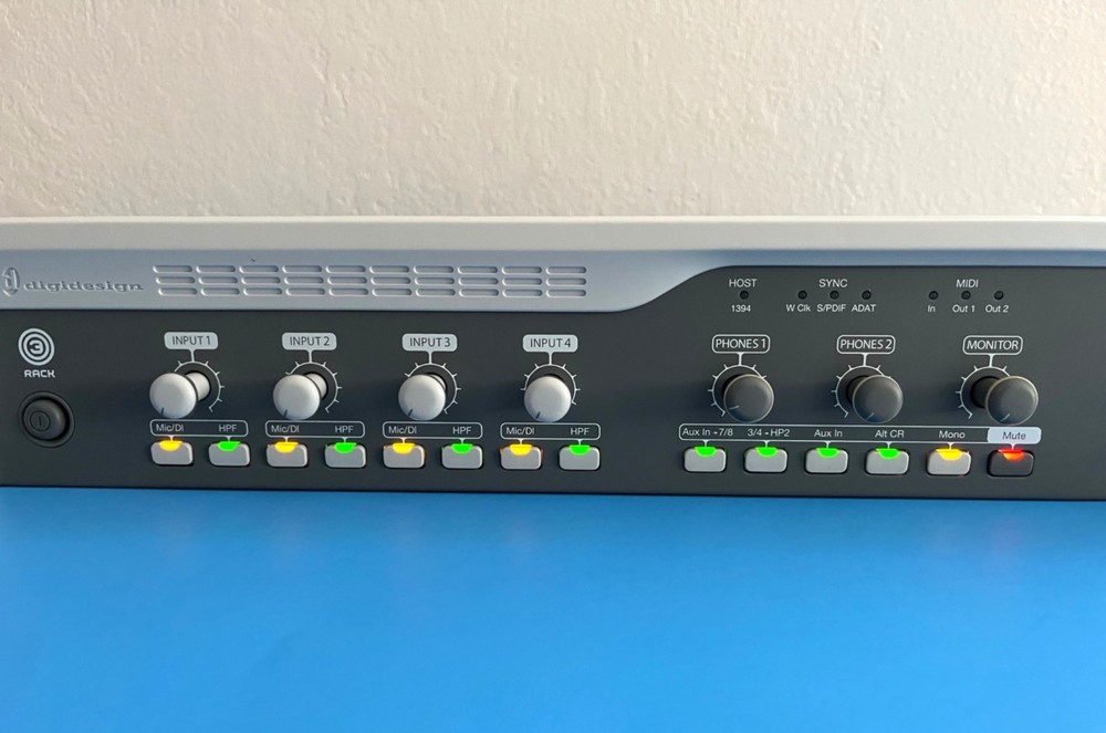 Digidesign Digi 003 Rack Audio Mixer Interface Rack Mount in Working Condition