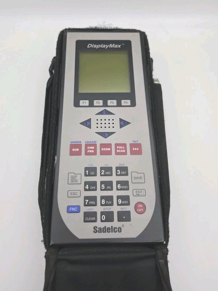 Sadelco DisplayMax 800 Handheld Signal Level Meter For Cable Television UNTESTED